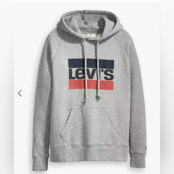 Levi's Women's Sprotwear Logo Hoodie- size small- EUC/ no call outs 🩶 - Picture 3 of 7